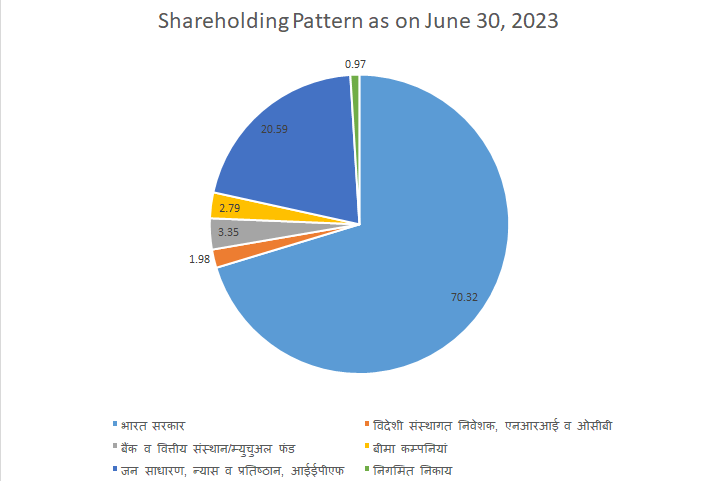 shareholding as on july